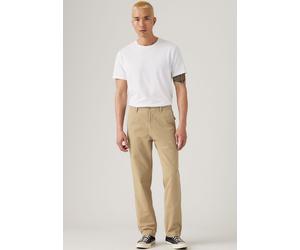 Chinohose LEVI'S "LV Hose XX CHINO AUTHENTIC RLX", Herren, Gr. 31, Länge 30, grün (sand khaki), Web, Obermaterial: 100% Baumwolle, unifarben, bequem knöchellang, Hosen Chinohose, bequeme Passform (717