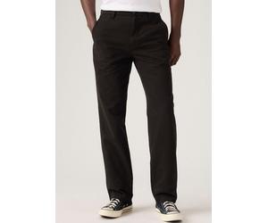 Chinohose LEVI'S "LV Hose XX CHINO AUTHENTIC RLX", Herren, Gr. 32, Länge 32, schwarz (meteorite), Web, Obermaterial: 100% Baumwolle, unifarben, bequem knöchellang, Hosen Chinohose, bequeme Passform (6