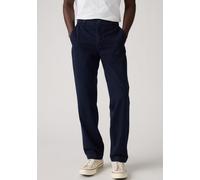 Chinohose LEVI'S "LV Hose XX CHINO AUTHENTIC RLX", Herren, Gr. 34, Länge 32, blau (thats deep), Web, Obermaterial: 100% Baumwolle, unifarben, bequem knöchellang, Hosen Chinohose, bequeme Passform (945