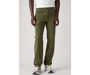 Chinohose LEVI'S "LV Hose XX CHINO AUTHENTIC RLX", Herren, Gr. 34, Länge 32, olive night auth twill gd, Web, Obermaterial: 100% Baumwolle, unifarben, bequem knöchellang, Hosen Chinohose, bequeme Passf