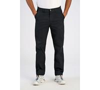Chinohose LINDBERGH, Herren, Gr. 30, Länge 32, schwarz, Web, Obermaterial: 98% Baumwolle, 2% Elasthan, unifarben, normal lang, Hosen Chinohose, mit Stretch (95048318-30) schwarz