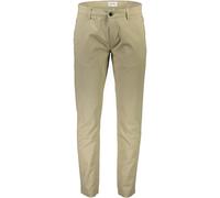 Chinohose LINDBERGH, Herren, Gr. 34, Länge 32, beige (sand), Stoff, Obermaterial: 98% Baumwolle, 2% Elasthan, slim fit normal, Hosen Chinohose, mit Stretch (81072335-34) sand