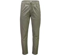 Chinohose LINDBERGH, Herren, Gr. XL, N-Gr, grün (army), Web, Obermaterial: 98% Baumwolle, 2% Elasthan, unifarben, regular fit knöchellang, Hosen Chinohose, im Four-Pocket Style (40889629-XL)