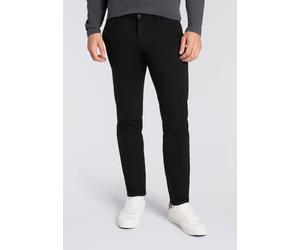 Chinohose MAC "Driver", Herren, Gr. 29, Länge 32, schwarz, Web, Obermaterial: 89% Baumwolle, 8% Polyester, 3% Elasthan, unifarben, figurumspielend knöchellang, Hosen Chinohose, mit Stretch (87080356-2