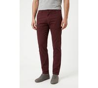 Chinohose MAC "Driver", Herren, Gr. 33, Länge 32, schwarz burgundy, Web, Obermaterial: 89% Baumwolle, 8% Polyester, 3% Elasthan, figurumspielend knöchellang, Hosen Chinohose, mit Stretch (87808560-33)