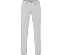 Chinohose MAC "Driver", Herren, Gr. 36, Länge 34, silber grau, Web, Obermaterial: 89% Baumwolle, 8% Polyester, 3% Elasthan, figurumspielend knöchellang, Hosen Chinohose, mit Stretch (54125330-36) silb