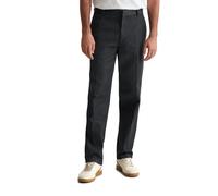 Chinohose MARC O'POLO "aus Bio-Baumwoll-Denim", Herren, Gr. 29, Länge 32, dunkelblau, Obermaterial: 97% Baumwolle, 3% Elasthan, unifarben, slim fit normal, Hosen Chinohose (96913861-29) dunkelblau