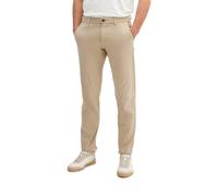 Chinohose MARC O'POLO "aus Bio-Baumwoll-Mix", Damen, Gr. 32, Länge 32, pure cashmere, Obermaterial: 97% Baumwolle, 3% Elasthan, unifarben, gerade, unten schmal normal, Hosen Chinohose (56836733-32) pu