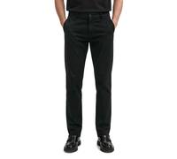 Chinohose MARC O'POLO "Osby", Herren, Gr. 29, Länge 32, schwarz, Twill, Obermaterial: 97% Baumwolle, 3% Elasthan, unifarben, lang, Hosen Chinohose, tapered Fit, Bio-Baumwolle (58058254-29)