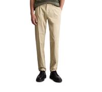 Chinohose MARC O'POLO "aus Bio-Baumwoll-Twill-Stretch", Herren, Gr. 32, Länge 34, pure cashmere, Obermaterial: 98% Baumwolle, 2% Elasthan, unifarben, gerade, unten schmal normal, Hosen Chinohose (6370