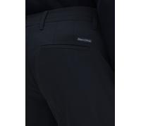 Chinohose MARC O'POLO "aus leichtem Technical Wool Blend", Herren, Gr. 32, Länge 32, blau (deep night blau), Obermaterial: 53% Polyester, 44% Wolle (Schafwolle), 3% Elasthan, unifarben, normal, Hosen 
