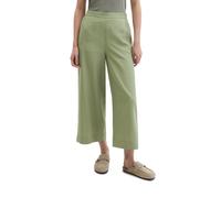 Chinohose MARC O'POLO "aus Lyocell-Leinen-Mix", Damen, Gr. 38, Normalgrößen, fresh sage, Obermaterial: 90% Lyocell, 10% Leinen, unifarben, kurz, Hosen Chinohose (92799740-38) fresh sage
