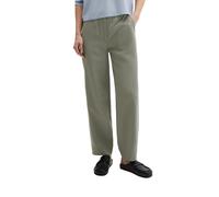 Chinohose MARC O'POLO "aus Lyocell-Leinen-Mix", Damen, Gr. 40, Normalgrößen, saddle gray, Obermaterial: 90% Lyocell, 10% Leinen, unifarben, figurbetont normal, Hosen Chinohose (56700647-40) saddle gra