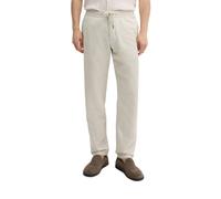 Chinohose MARC O'POLO "aus Lyocell-Leinen-Mix", Herren, Gr. 33, Länge 32, grau silk, Obermaterial: 47% Lyocell, 37% Leinen, 16% Baumwolle, unifarben, normal, Hosen Chinohose (44846326-33) grau silk