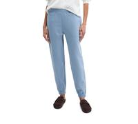 Chinohose MARC O'POLO "aus Organic Cotton", Damen, Gr. S, Normalgrößen, fall sky, Sweatware, Obermaterial: 100% Baumwolle, unifarben, regular fit normal, Hosen Chinohose (76397833-S) fall sky