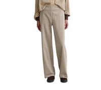 Chinohose MARC O'POLO "aus Organic Cotton Stretch", Damen, Gr. 44, Normalgrößen, chalky mauve, Obermaterial: 98% Baumwolle, 2% Elasthan, unifarben, loose fit normal, Hosen Chinohose (53771703-44) chal