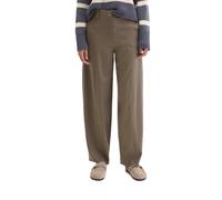 Chinohose MARC O'POLO "aus Premium TENCEL™ Lyocell", Damen, Gr. 40, Normalgrößen, braun (chalky braun), Twill, Obermaterial: 98% Lyocell, 2% Elasthan, unifarben, normal, Hosen Chinohose (27257837-40)