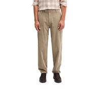 Chinohose MARC O'POLO "aus reiner Bio-Baumwolle", Herren, Gr. 36, Länge 32, charleston gray, Obermaterial: 100% Baumwolle, unifarben, relaxed fit normal, Hosen Chinohose (76487844-36) charleston gray
