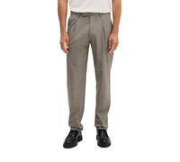 Chinohose MARC O'POLO "aus sommerlichem Woll-Mix", Herren, Gr. 30, Länge 32, medium grau, Obermaterial: 54% Polyester, 23% Viskose, 22% Wolle (Schafwolle), 1% Elasthan, unifarben, relaxed fit normal, 