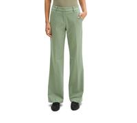 Stretch-Hose MARC O'POLO "MARTHE Flared", Damen, Gr. 42, N-Gr, fresh sage, Web, Obermaterial: 58% Baumwolle, 32% Modal, 7% Polyester, 3% Elasthan, ausgestellt lang, Hosen, Model MARTHE flared fit, sup
