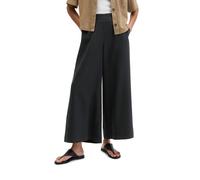 Chinohose MARC O'POLO "aus TENCEL™ Lyocell", Damen, Gr. 36, Normalgrößen, schwarz, Obermaterial: 92% Lyocell, 8% Leinen, unifarben, loose fit normal, Hosen Chinohose (26966310-36) schwarz