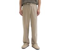 Chinohose MARC O'POLO "aus TENCEL™ Lyocell -Leinen-Mix", Herren, Gr. 32, Länge 32, charleston gray, Obermaterial: 52% Lyocell, 26% Leinen, 22% Baumwolle, unifarben, loose fit normal, Hosen Chinohose (