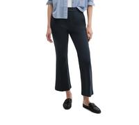 Chinohose MARC O'POLO "aus Viskose-Stretch", Damen, Gr. 36, Normalgrößen, martime blau, Obermaterial: 70% Viskose, 25% Polyamid, 5% Elasthan, unifarben, ausgestellt kurz, Hosen Chinohose (24310539-36)