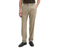 Chinohose MARC O'POLO "aus weichem Funktionsleinen", Herren, Gr. 34, Länge 34, charleston gray, Obermaterial: 48% Leinen, 26% Polyester, 24% Viskose, 2% Elasthan, unifarben, loose fit normal, Hosen Ch