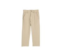 Chinohose MARC O'POLO "aus weichem Lyocell-Bio-Baumwoll-Mix", Jungen, Gr. 104, Normalgrößen, pure cashmere, Obermaterial: 60% Lyocell, 38% Baumwolle, 2% Elasthan, unifarben, skinny fit normal, Hosen C