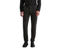 Chinohose MARC O'POLO "aus weichem Organic Cotton-Stretch", Herren, Gr. 38, Länge 34, grau (broken graphite), Obermaterial: 98% Baumwolle, 2% Elasthan, unifarben, figurbetont normal, Hosen Chinohose (