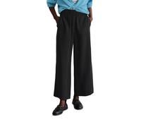 Chinohose MARC O'POLO DENIM "aus LENZING™ Lyocell", Damen, Gr. L, Normalgrößen, schwarz, Obermaterial: 100% Lyocell, unifarben, relaxed fit knöchelfrei, Hosen Chinohose (71514001-L) schwarz
