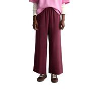 Chinohose MARC O'POLO DENIM "aus LENZING™ Lyocell", Damen, Gr. M, Normalgrößen, merlot rot, Obermaterial: 100% Lyocell, unifarben, relaxed fit knöchelfrei, Hosen Chinohose (34407655-M) merlot rot