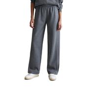 Chinohose MARC O'POLO DENIM "aus Organic Cotton-Mix", Damen, Gr. L, Normalgrößen, asphalt melange, Sweatware, Obermaterial: 70% Baumwolle, 30% Polyester, unifarben, relaxed fit normal, Hosen Chinohose