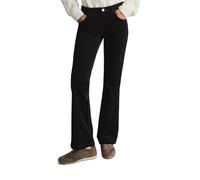 Chinohose MARC O'POLO DENIM "aus Organic Cotton-Mix-Stretch", Damen, Gr. 27, Länge 30, schwarz, Denim/Jeans, Obermaterial: 98% Baumwolle, 2% Elasthan, unifarben, bootcut fit normal, Hosen Chinohose (4