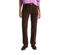 Chinohose MARC O'POLO DENIM "aus Organic Cotton-Mix-Stretch", Damen, Gr. 30, Länge 30, espresso braun, Denim/Jeans, Obermaterial: 98% Baumwolle, 2% Elasthan, unifarben, normal, Hosen Chinohose (855878