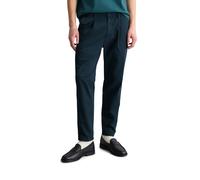 Chinohose MARC O'POLO DENIM, Herren, Gr. L, N-Gr, navy teal, Twill, Obermaterial: 97% Baumwolle, 3% Elasthan, gerade, unten schmal lang, Hosen Chinohose, Model Anders, regular fit aus Bio-Baumwoll-Mix