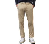 Marc O'Polo Herren Chino Shaped Fit B21010810064 Baumwolle Beige Größe 34/32