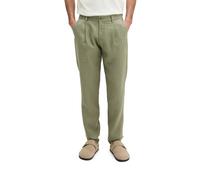 Chinohose MARC O'POLO "mit elastischem Bund", Damen, Gr. 33, Länge 30, avery fern, Obermaterial: 100% Leinen, unifarben, normal, Hosen Chinohose (17296007-33) avery fern