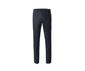 Chinohose MEYER "BONN", Herren, Gr. 54, N-Gr, blau, Obermaterial: 50% Baumwolle CO. 32% Polyester PES. 15% Viskose CV. 3% Elasthan EL., regular fit, Hosen Chinohose, mit Flexiblen Bund (16961304-54) b