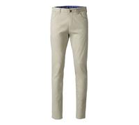 Chinohose MEYER "Dublin 9-3009", Herren, Gr. 54, N-Gr, beige, Obermaterial: 96% Baumwolle CO. 4% Elasthan EL., uni, regular fit, Hosen Chinohose, in hochelastischer moderner Micro Struktur (29938732-5