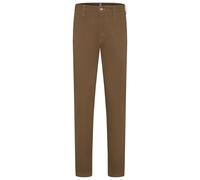 Chinohose MEYER "M5 Chino 9-6001", Herren, Gr. W34 L30, Länge 30, braun (karamell), Obermaterial: 98% Baumwolle CO. 2% Elasthan EL., uni, regular fit, Hosen Chinohose, M5 Serie (77238761-34) karamell