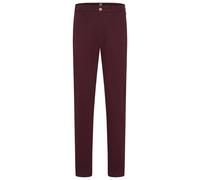 Chinohose MEYER "M5 Chino 9-6001", Herren, Gr. W38/L32, Länge 32, rot (bordeaux), Obermaterial: 98% Baumwolle CO. 2% Elasthan EL., uni, regular fit, Hosen Chinohose, M5 Serie (41167718-38) bordeaux