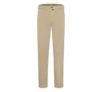 Chinohose MEYER "M5 Chino 9-6001", Herren, Gr. W42/L32, Länge 32, braun (beige), Obermaterial: 98% Baumwolle CO. 2% Elasthan EL., uni, regular fit, Hosen Chinohose, M5 Serie (28110314-42) beige