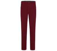 Chinos MEYER "Chino-Hose", Damen, Gr. 52, Normalgrößen, burgunderrot, 98% Baumwolle;2% Elasthan, unifarben, regular fit lang, Hosen (15910513-52) burgunderrot