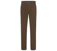 Chinos MEYER "Chino-Hose", Damen, Gr. 58, Normalgrößen, siena, 98% Baumwolle, 2% Elasthan, unifarben, regular fit lang, Hosen, Swing-Pocket (71388517-58) siena