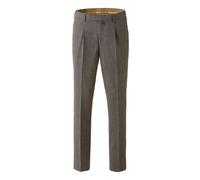 Chinohose MEYER "Milano 2-8814", Herren, Gr. 28, N + K Gr, weiß (stein), Obermaterial: 55% Wolle WO. 43% Polyester PES. 2% Elasthan EL., uni, regular fit, Hosen Chinohose (10636905-28) stein