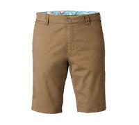 Chinohose MEYER "PALMA", Herren, Gr. 23, N + K Gr, braun (camel), Obermaterial: 97% Baumwolle CO. 3% Elasthan EL., uni, regular fit, Hosen Chinohose, mit französischen Einschubtaschen (48396967-23) ca