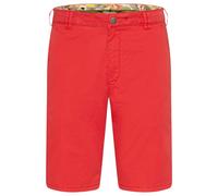 Chinohose MEYER "PALMA", Herren, Gr. 48, N-Gr, rot, Obermaterial: 97% Baumwolle CO. 3% Elasthan EL., uni, regular fit, Hosen Chinohose, mit französischen Einschubtaschen (94455243-48) rot
