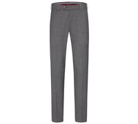 Chinohose MEYER "Roma", Herren, Gr. W32/L32, Länge 32, grau, Obermaterial: 53% Polyester PES. 44% Wolle WO. 3% Elasthan EL., uni, regular fit, Hosen Chinohose, mit Stretch-Dehnbund (48321564-32) grau