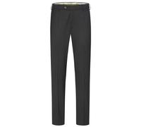 Chinos MEYER "Roma", Herren, Gr. 36, Länge 34, grau (anthrazit), 53% Polyester;44% Wolle;3% Elasthan, unifarben, regular fit lang, Hosen, mit Stretch-Dehnbund (84998133-36) anthrazit